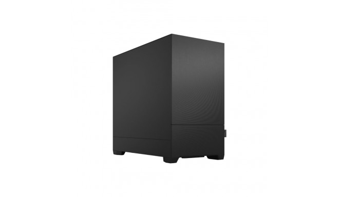 Fractal Design | Pop Mini Silent | Side window | Black Solid | mATX, Mini ITX | Power supply include