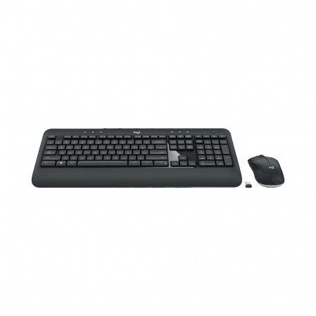 Logitech juhtmevaba klaviatuuri ja hiire komplekt MK540 Advanced US, must