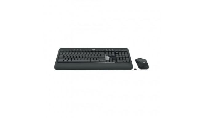 Logitech juhtmevaba klaviatuuri ja hiire komplekt MK540 Advanced US, must