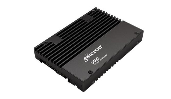 SSD|MICRON|SSD series  9400 MAX|6.4TB|NVMe|NAND flash technology TLC|Write speed 7000 MBytes/sec|Rea