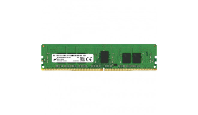 Server Memory Module|MICRON|DDR4|8GB|RDIMM/ECC|3200 MHz|CL 22|1.2 V|Chip Organization 1024Mx72|MTA9A