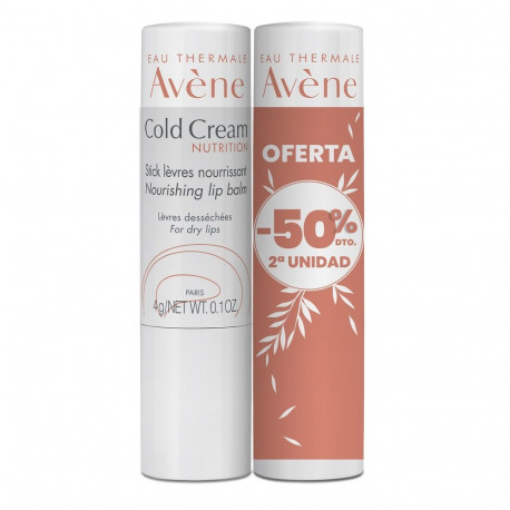 AVÈNE COLD CREAM stick de labios nutritivo 2 x 4 gr