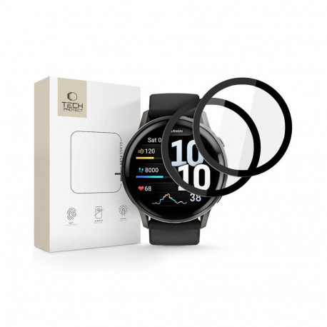 SZKŁO HYBRYDOWE TECH-PROTECT GLASS FLEX+ 2-PACK GARMIN VENU 4 (45 MM) BLACK