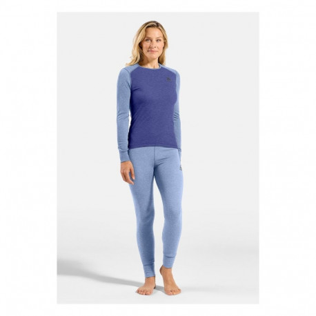 Activewear - Odlo 196701 Long Sleeve Thermal Top Size S Blue Heron - Skipper Blue