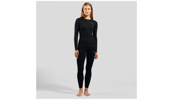 Activewear T-shirt - Odlo BL TOP crew neck l/s ACTIVE WARM ECO size S black