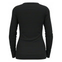 Activewear - Odlo BL TOP Crew Neck L/S Merino 200 Women's T-Shirt M Black