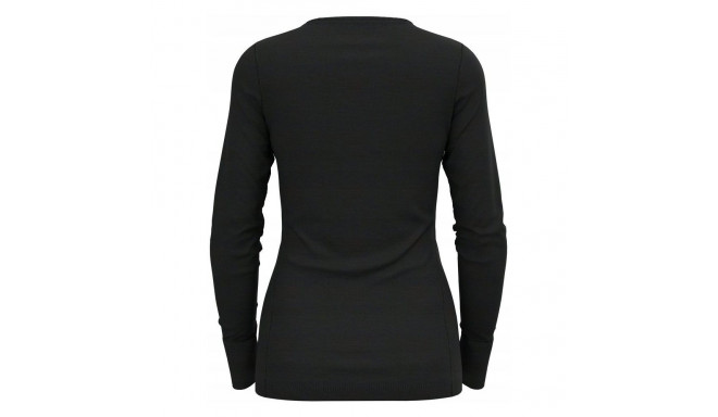 Activewear - Odlo BL TOP Crew Neck L/S Merino 200 Women's T-Shirt M Black
