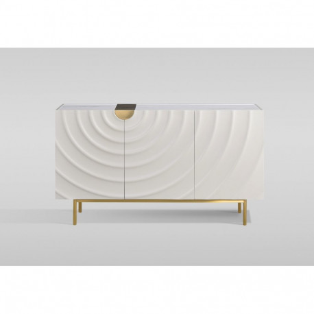 Puhvetkummut Stilig, valge/kuldne