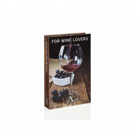 Set of Wine Accessories Andrea House cc66178 Wood Stainless steel 3 Pieces