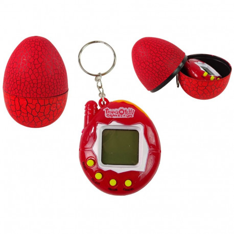 Tamagotchi elektrooniline lemmikloom munas, punane