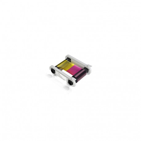 Lint Evolis Colour (yellow, magenta, cyan, resin black, overcoat) original print ribbon cassette - f