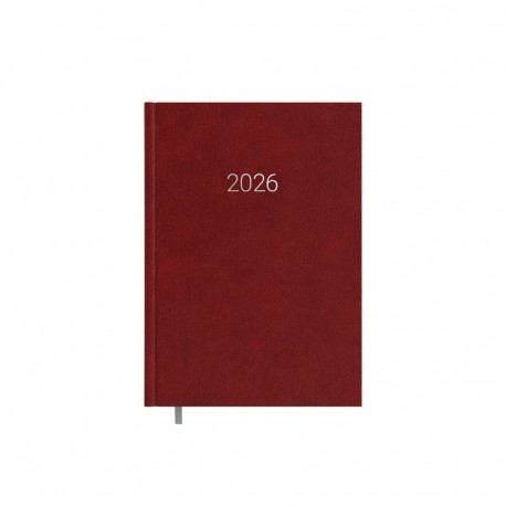 Raamatkalender MINISTER Päev Basic bordoo A5 2026a.