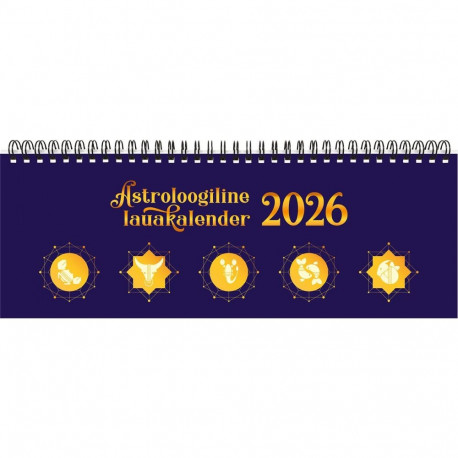 Lauakalender ASTROLOOGILINE 2026a.