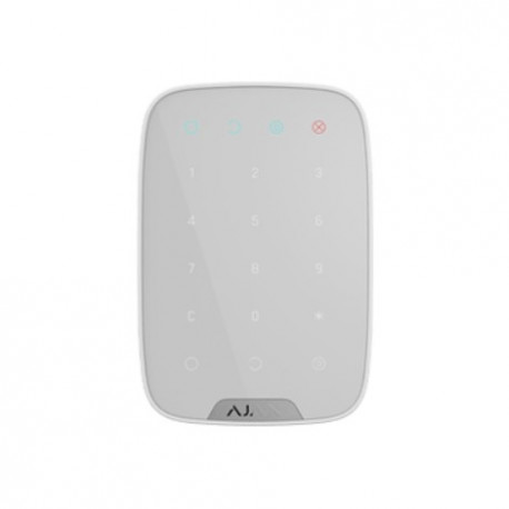 Ajax KeyPad Wireless touch keyboard (white)