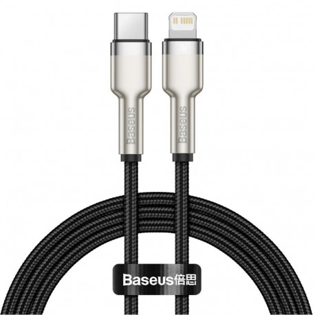 Baseus Baseus Cafule Series Metal Data USB-C / Lightning 20W PD cable 1 m - black