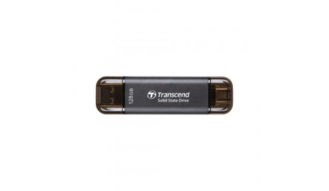 Transcend External SSD||ESD310C|128GB|USB-C|USB|3D NAND|TS128GESD310C