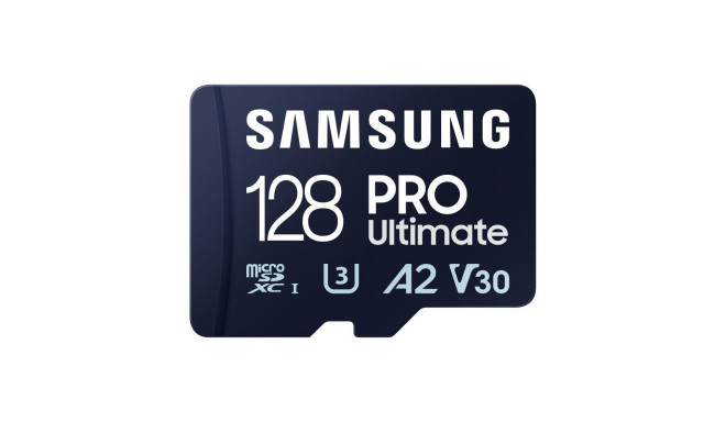 Samsung 128GB Memory card, PRO Ultimate, Class 10 V30