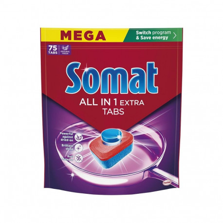 "somat allin1 extra 75tk nõudepesutabletid"
