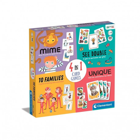 BOARD GAME 4IN1 CARD GAMES 50831