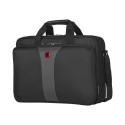 Wenger Legacy 16" Double Gusset Computer Case Black/Gray (R) 600648