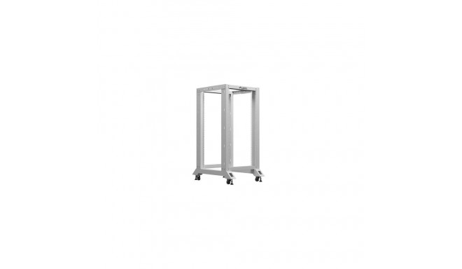 OPEN RACK 19" 22U 600X800 GREY LANBERG (FLAT PACK)