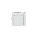 RACK CABINET 19" DOUBLE-SECTION WALL-MOUNT 12U/600X600 (FLAT PACK) GREY LANBERG