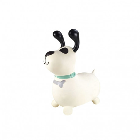 bo. Jumping animal - White dog