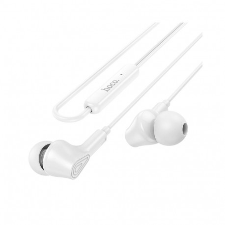 Wire earphones Jack 3,5 mm Hoco M102 white