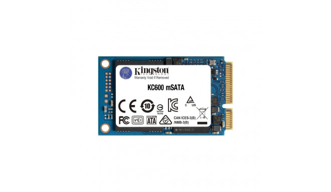 KC600 1024 GB (SATA 6 Gb/s, mSATA)