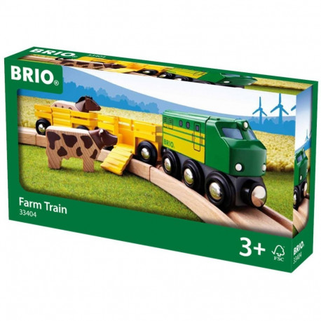 BRIO Farm Train (33404)