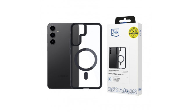 3mk Satin Armor MagCase for Samsung Galaxy S24 - Transparent
