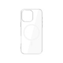 3mk Clear MagCase Case for Apple iPhone 16 Pro - Transparent