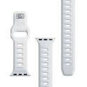 3mk Silicone Watch Strap for Apple Watch 42 / 44 / 45 / 49 mm - white