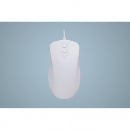 Contour Design Active Key Contour ClassicClean Medical Mouse IP68 5-Button Wired White PMH1