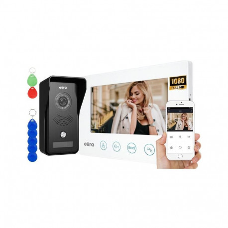 WIDEODOMOFON EURA VDP-42A3 GAMMA+ biały monitor TUYA