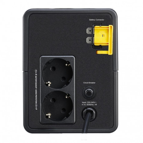 APC katkematu toiteallikas BVX900LI-GR Line-Interactive 0.9kVA 480W 2 AC-pesa