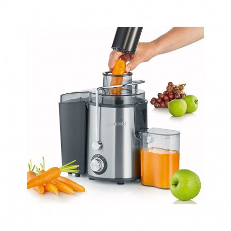 Severin tsentrifugaalne mahlapress ES 3566 400W, must, roostevaba teras