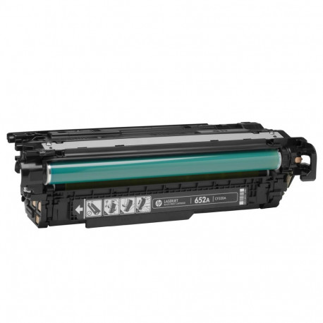 HP toonerkassett 652A LaserJet originaal, must