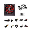 Xilence XN225 toiteplokk 650 W 20+4 pin ATX ATX must, punane