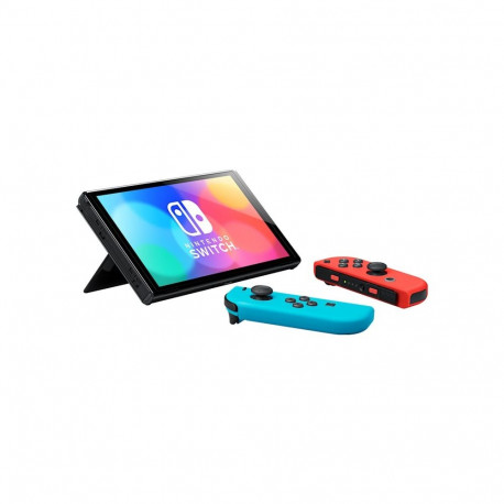 Nintendo Switch OLED kaasaskantav mängukonsool 17,8 cm (7") 64 GB puuteekraan Wi-Fi must, sinine, pu