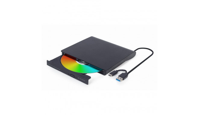 Gembird DVD-USB-031 External USB DVD drive, black