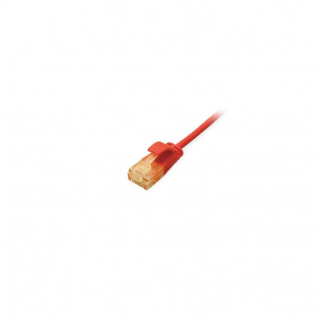 Equip Cat.6A U/UTP Slim Patch Cable, 5.0m, Red
