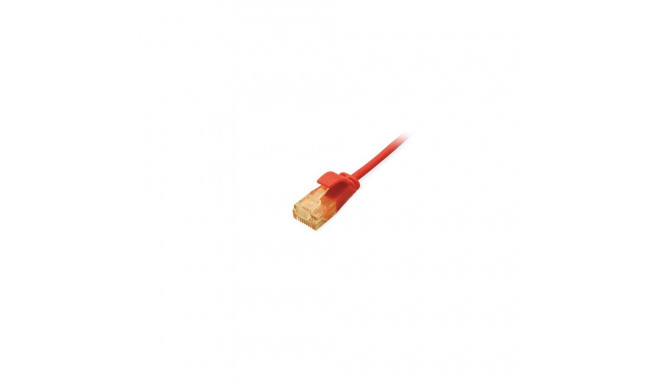 Equip Cat.6A U/UTP Slim Patch Cable, 5.0m, Red