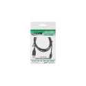 InLine Micro USB 2.0 Cable USB Type A male / Micro-B male, black, 5m