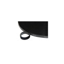 Deltaco CM1025S cable tie Hook &amp; loop cable tie Velcro Black 1 pc(s)