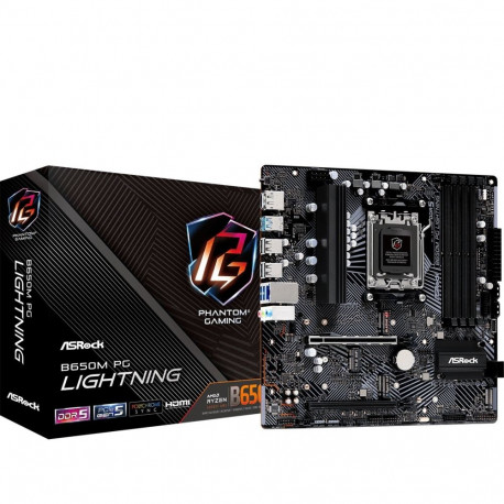 B650M PG LIGHTNING AM5 4DDR5 HDMI/DP mATX