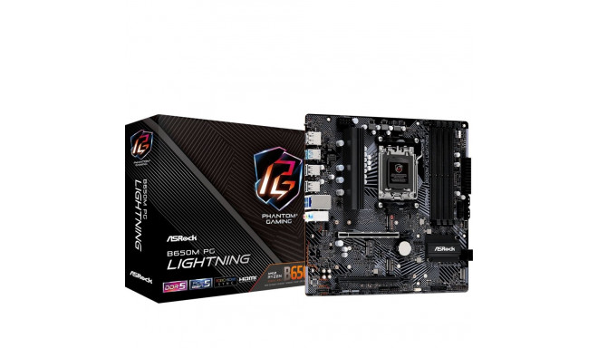B650M PG LIGHTNING AM5 4DDR5 HDMI/DP mATX