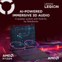 Lenovo Legion Pro 7 16AFR10H eclipse must 16" OLED WQXGA 2560 x 1600 pikslit 240 Hz läikiv AMD Ryzen