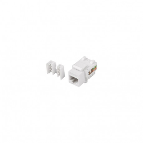 Lanberg | Keystone Module RJ45 to LSA CAT.6, UTP | KSU6-1090 | White