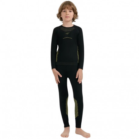 4F poiste õmblusteta aluspesu M248 4FJWAW25USEAM248 20S 128-134cm, must